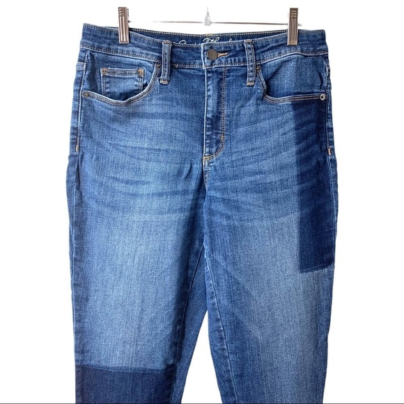 Universal Thread Patchwork Wash Hi Rise Tall Jeans - Picture 3 of 12